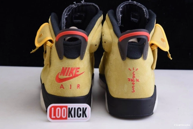 TRAVIS SCOTT AIR JORDAN CN1084-300 X YELLOW 6 0904